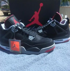 vintage 2012 Jordan 4 breds see discription.